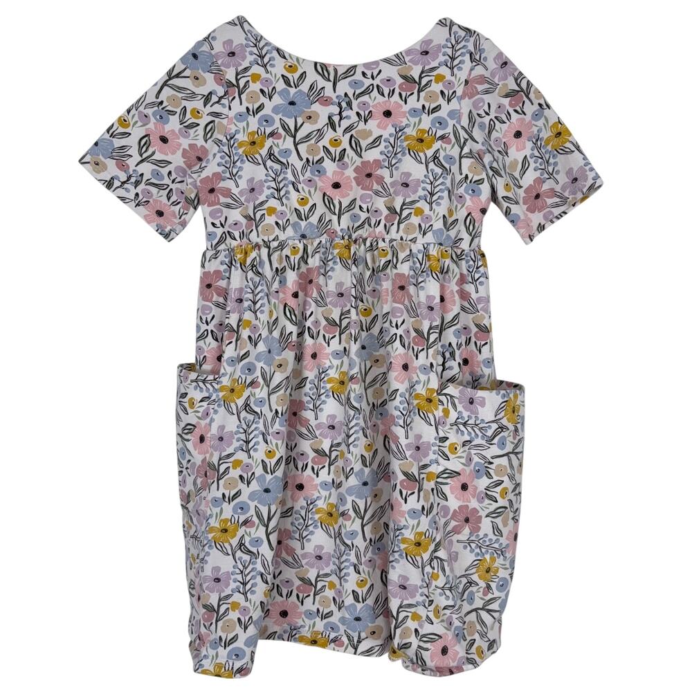Remie Girl Floral Twirl Dress with Pockets Girls Size 7